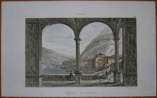 Stampa 1838 lugano - 1838, lugano,