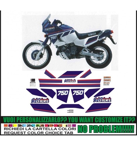 Adesivi 750 super tenere - xt,