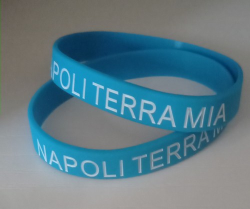 Braccialetti napoli silicone - -,