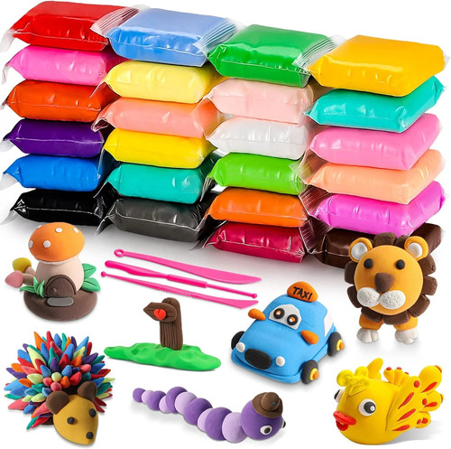 Color air dry polymer clay - 36-color,