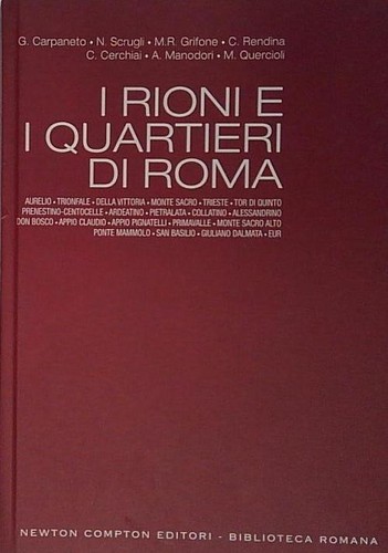 Rioni quartieri di - i,
