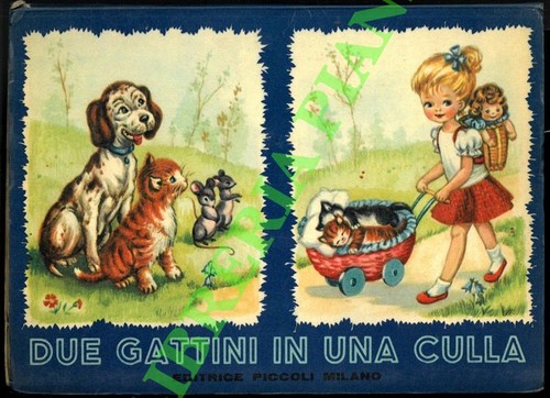 Due gattini una culla - gattini, in