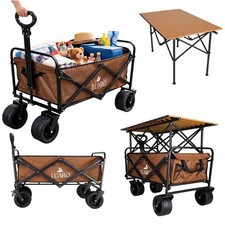 Carrello Spiaggia con Tavolo-