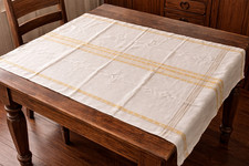 TOVAGLIA VINTAGE BIANCA CON