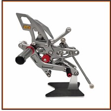 Per Yamaha YZF-R1  2004-2005-2006 Pedane Arretrate Regolabili Rearsets foot pegs