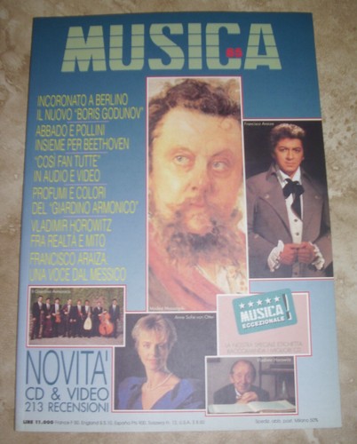 Rivista musica aprile - musica,