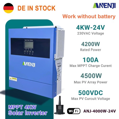 Anenji 4200w 24v inverter - 4200w,