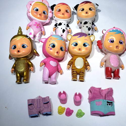 Lotto bambole cry babies - lotto, 7