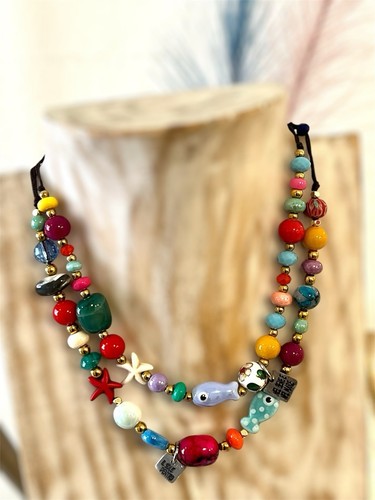 Collana artigianale - collana,