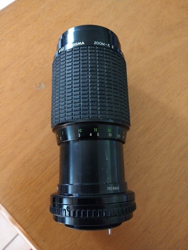 Sigma zoom 52 mm - sigma, zoom-k