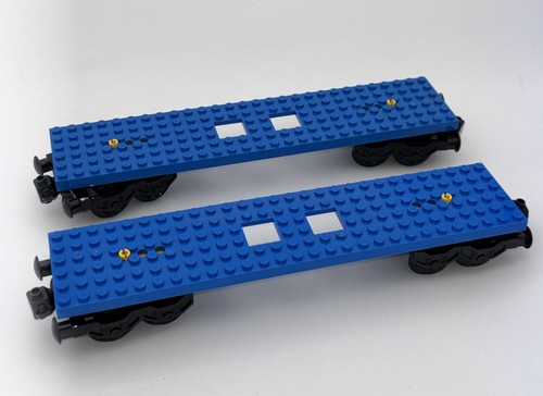 Lego base treno 92339 blu - blu, 6x28