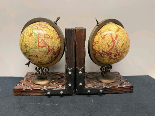 Coppia fermalibri globo - coppia,
