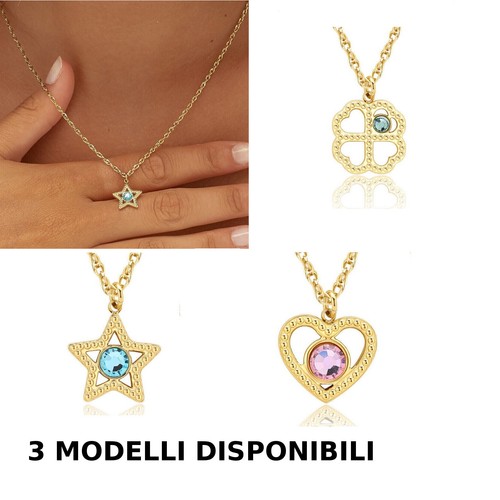 Collana donna sagapo cuore - collana,