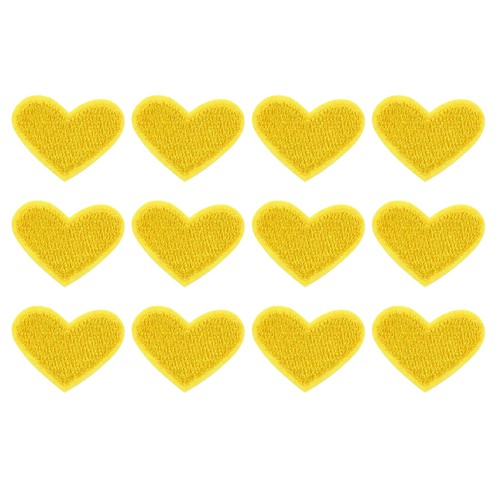 12pcs toppe ricamo - ricamo, cuore