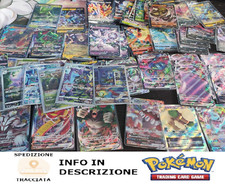 POKEMON Lotto 10 Carte (Charizard/vmax/v/Gx/Ex/holo)con 1 ULTRA RARA GARANTITA
