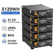 51.2V 100Ah LiFePO4 batteria