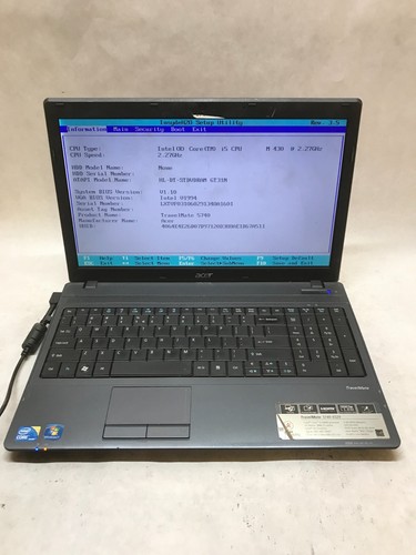 Acer travelmate 5470 - 5470, 15"