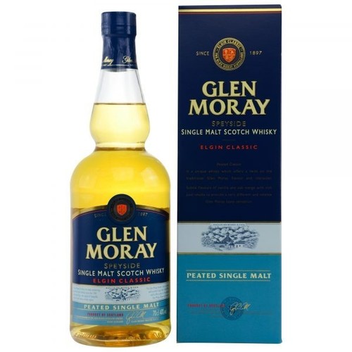 Glen moray peated whisky - moray,