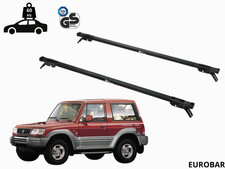 BARRE PORTATUTTO PORTAPACCHI TETTO PER HYUNDAI GALLOPER 1998- ATTACCO A GRONDINA