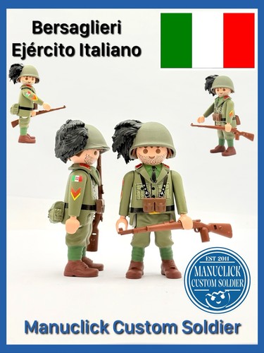 Playmobil custom ww2 soldado - playmobil,