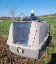 STB Kennels Deluxe incubatrice per cuccioli (scaldabagno/scatola per cuccioli) cane neonato 