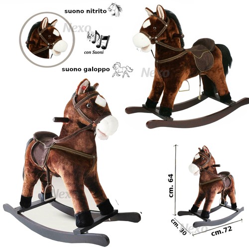 Cavallo dondolo suoni reali - dondolo,