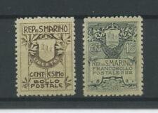 SAN MARINO 1910 STEMMI RARI