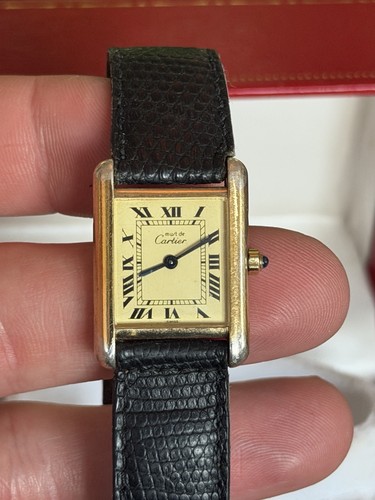 Orologio cartier tank vermeil - tank,