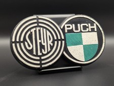 Steyr Puch Logo Metallo