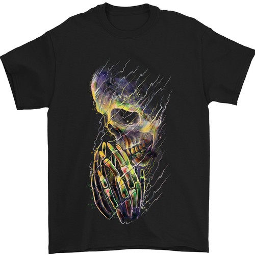Shirt uomo praying skull - t-shirt,