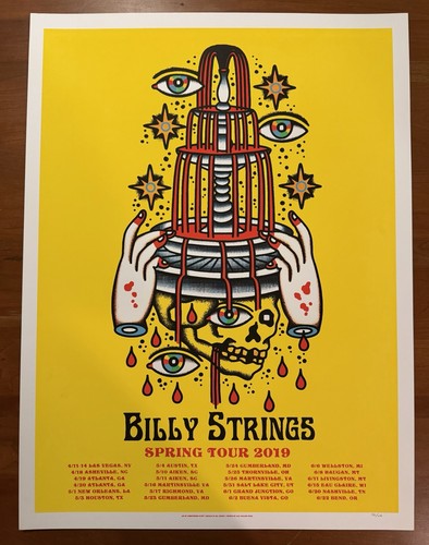 Poster billy strings fontana - billy,