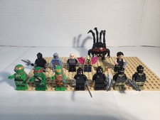 LEGO Minifigure Lotto di Figurine Tartaruga Ninga Mutanti Adolescenti