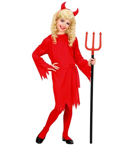 Costume diavolossa rosso tg - costume,