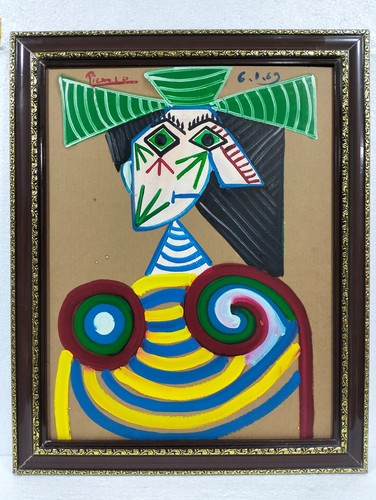 Pablo picasso oil - picasso, on
