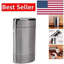 Portasigarette ovale in