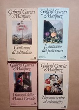GARCIA MARQUEZ lotto 4ROMANZI, ottime condizioni SPED. GRATUITA