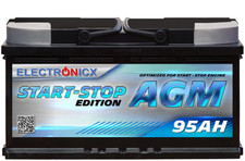 Electronicx Start-Stop 95 AH AGM Batteria Auto Avviamento Batteria 12V 850A