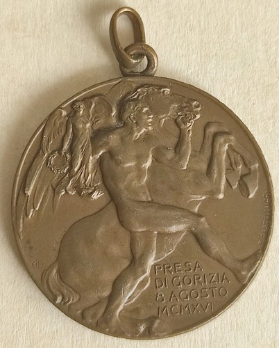 Medaglia presa gorizia - presa, di