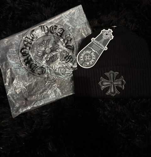 Cappello berretto nero - , cuori