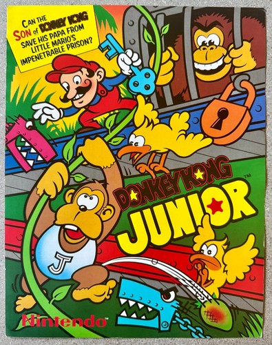 Donkey kong junior volantino - donkey,
