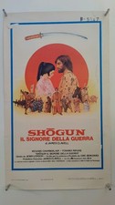 LOCANDINA SHOGUN IL SIGNORE DELLA GUERRA TOSHIRO MIFUNE CLAVELL CHAMBERLAIN