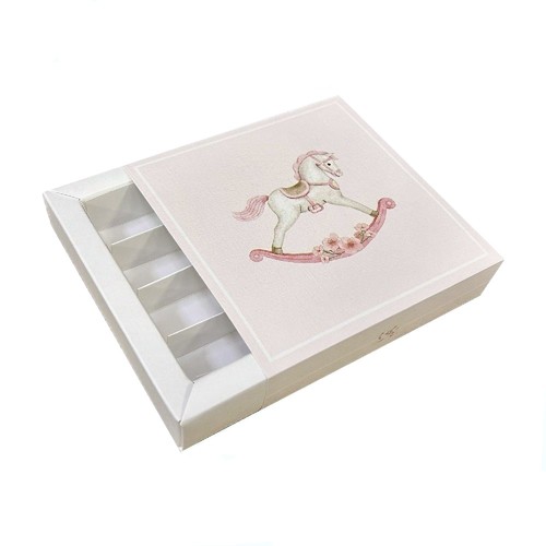 10x cavallino rosa 12x12x3 2cm - 10x, 12x12x3.2cm