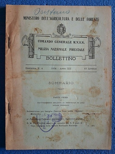 Opuscolo ministero agricoltura - ministero,