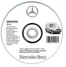 Mercedes Sprinter 2011-2018 (W409)  manuale riparazione su Cd