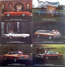 OLDSMOBILE cartoline originali