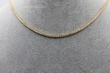 COLLANA TENNIS ARGENTO DORATO