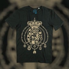 T-shirt Regno Delle Due Sicilie Stemma Oro Taglia M/L