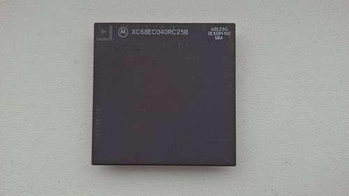 Motorola xc68ec040rc25b 68040 - motorola,