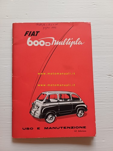 Fiat 600 multipla taxi - 600,