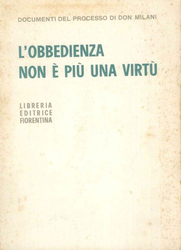 Obbedienza non piu una - l,